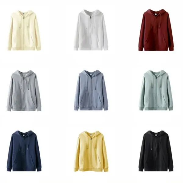 Vintage Zip-Up Hoodie - Vintage Zip-Up Hoodie - Image 3 of 3