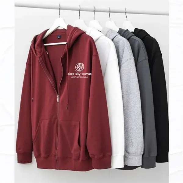 Vintage Zip-Up Hoodie - Vintage Zip-Up Hoodie - Image 0 of 3