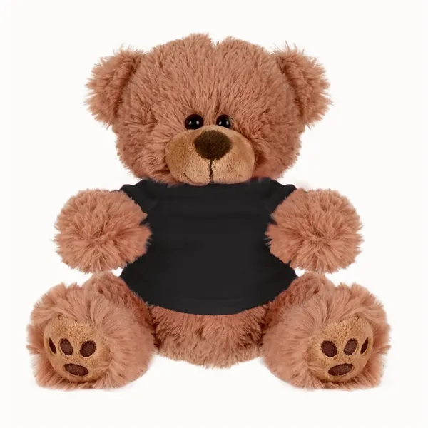 Custom Plush Bear w/ Embroidered Paws and T-Shirt