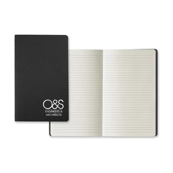 Custom Prisma Medio Saddle Stitched Lined Ivory Page Journal