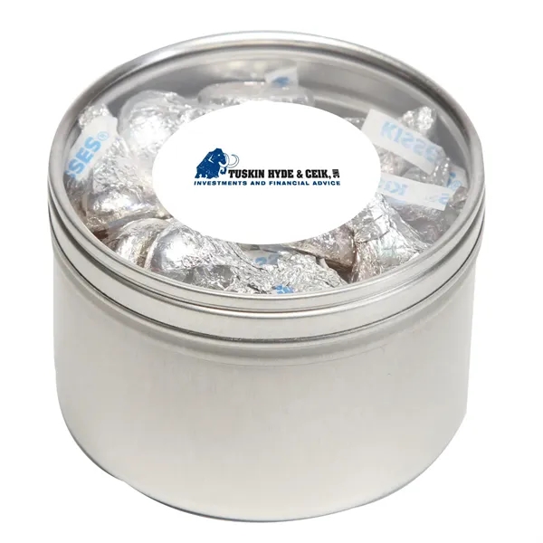 Custom Large Round Window Tin Premium Fill