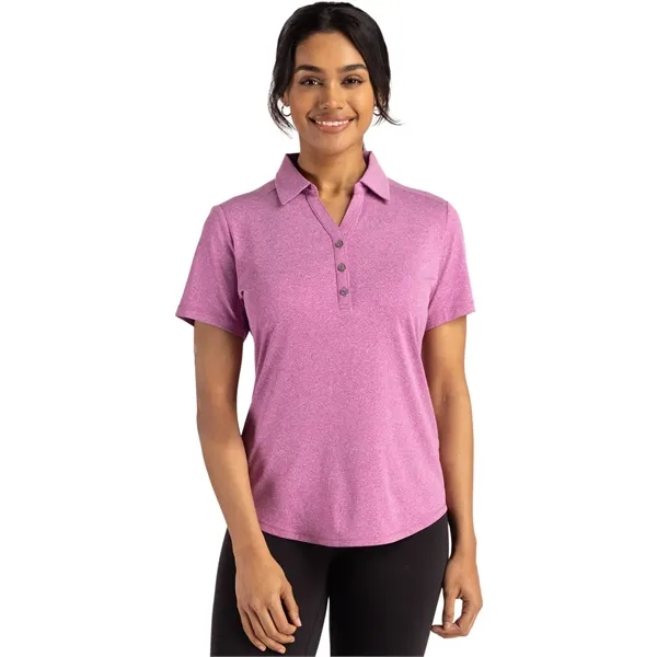 Cutter & Buck Forge Eco Stretch Recycled Womens Short Sle... - Cutter & Buck Forge Eco Stretch Recycled Womens Short Sle... - Image 26 of 29