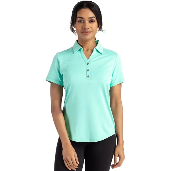 Cutter & Buck Forge Eco Stretch Recycled Womens Short Sle... - Cutter & Buck Forge Eco Stretch Recycled Womens Short Sle... - Image 27 of 29