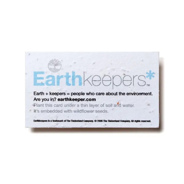 Seed Paper Business Card - Seed Paper Business Card - Image 1 of 1