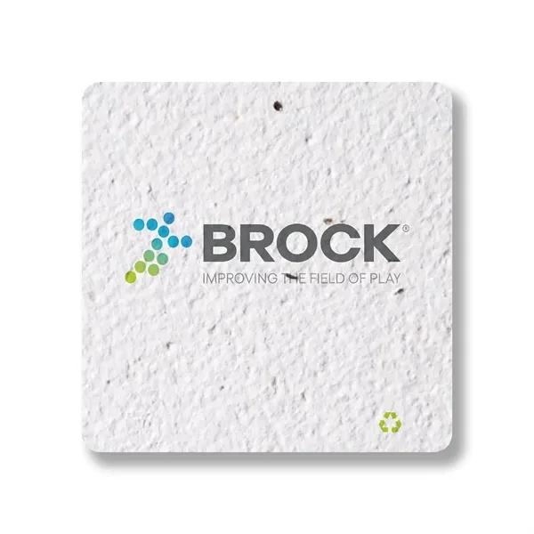 Square Seed Paper Business Card - Square Seed Paper Business Card - Image 0 of 0