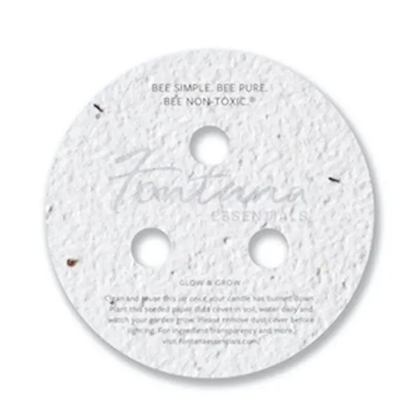 Seed Paper Candle Dust Cover - Seed Paper Candle Dust Cover - Image 1 of 1