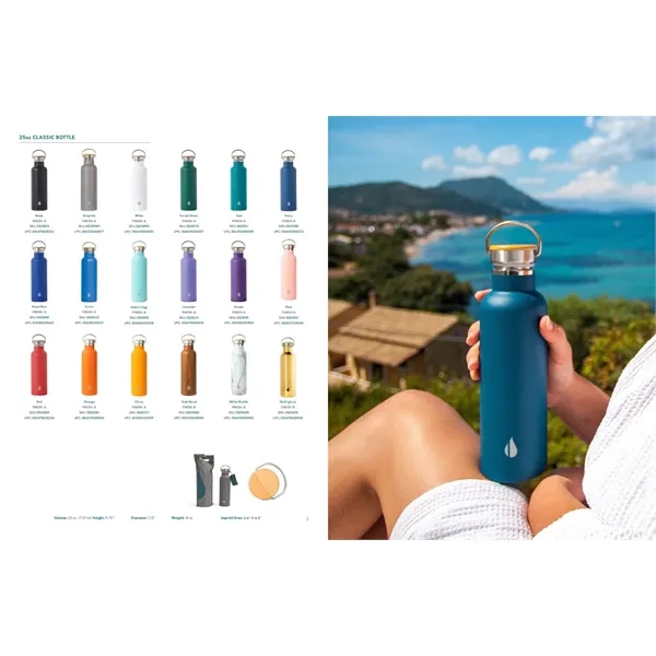 Elemental® 25oz Classic Insulated Water Bottle - Elemental® 25oz Classic Insulated Water Bottle - Image 1 of 24