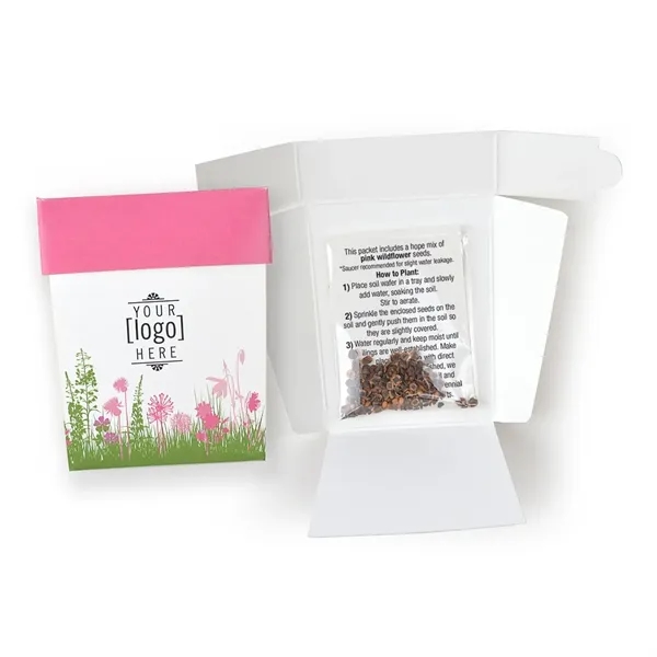 Breast Cancer Awareness - Planter Pot Seed Packet - Breast Cancer Awareness - Planter Pot Seed Packet - Image 0 of 5