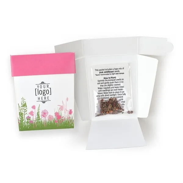 Breast Cancer Awareness - Planter Pot Seed Packet - Breast Cancer Awareness - Planter Pot Seed Packet - Image 1 of 5