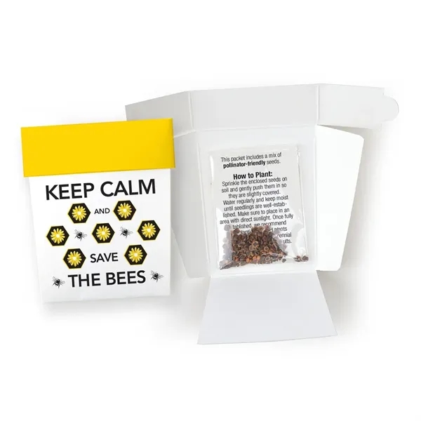 Save the Pollinators - Planter Pot Seed Packet - Save the Pollinators - Planter Pot Seed Packet - Image 3 of 3