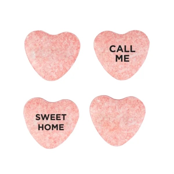 Flip Top Tube with Imprinted Conversation Hearts - Flip Top Tube with Imprinted Conversation Hearts - Image 2 of 5