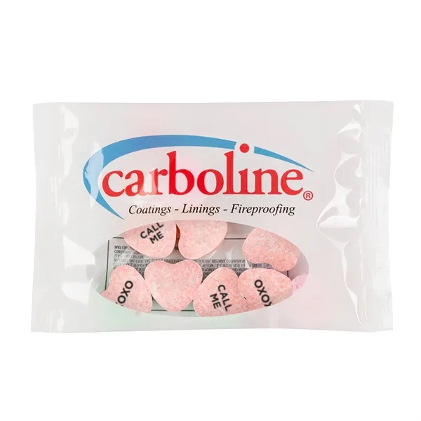 1/2oz. Full Color DigiBag with Imprinted Conversation Hearts - 1/2oz. Full Color DigiBag with Imprinted Conversation Hearts - Image 0 of 1