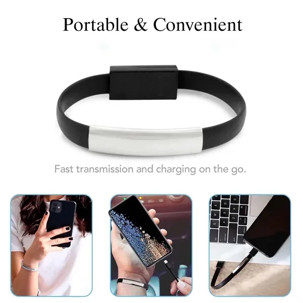 Portable Bracelet Charger Mobile Phone Charging Data Cable - Portable Bracelet Charger Mobile Phone Charging Data Cable - Image 2 of 3