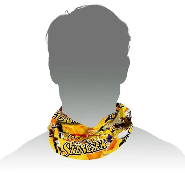 Full Color Sublimation" Multi-Functional Gaiter & Headwear - Full Color Sublimation" Multi-Functional Gaiter & Headwear - Image 7 of 8