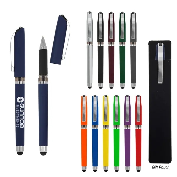 AVENDALE VELVET TOUCH STYLUS GEL PEN - AVENDALE VELVET TOUCH STYLUS GEL PEN - Image 0 of 30