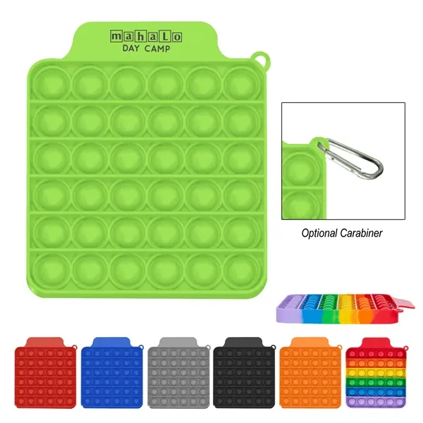 Push Pop Square Stress Reliever Game - Push Pop Square Stress Reliever Game - Image 0 of 16