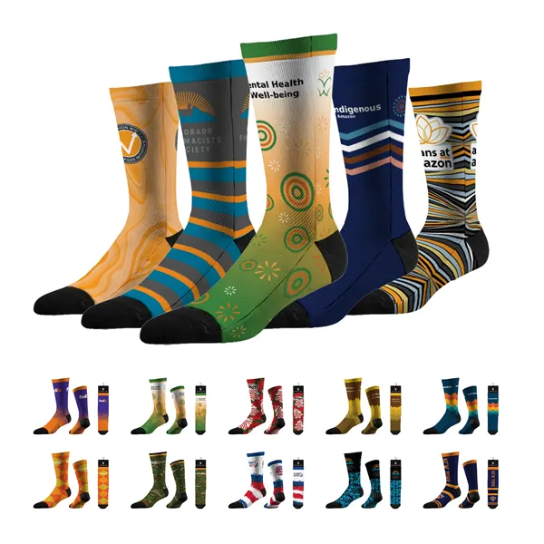 Saver Eco Full Sublimation Sock - Saver Eco Full Sublimation Sock - Image 0 of 0