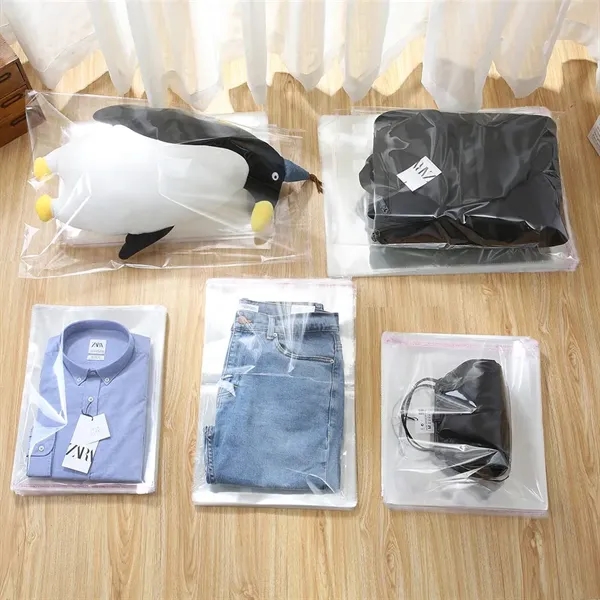 Clear Self-Sealing OPP Bags - Clear Self-Sealing OPP Bags - Image 2 of 4
