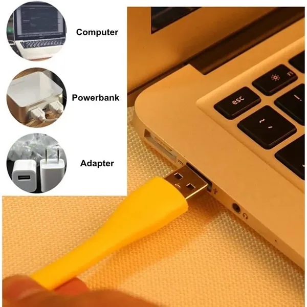 Flexible USB Laptop Light - Flexible USB Laptop Light - Image 3 of 6