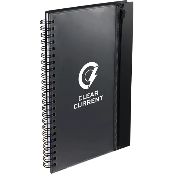 5.5" x 8.5" Spiral Notebook with Clear Pocket - 5.5" x 8.5" Spiral Notebook with Clear Pocket - Image 1 of 4
