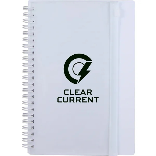 5.5" x 8.5" Spiral Notebook with Clear Pocket - 5.5" x 8.5" Spiral Notebook with Clear Pocket - Image 4 of 4