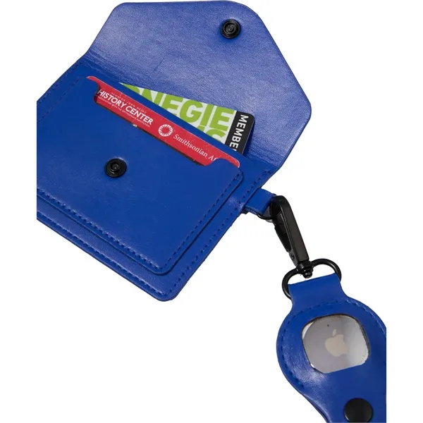 Recycled Wrist Lanyard with Card Holder - Recycled Wrist Lanyard with Card Holder - Image 1 of 2
