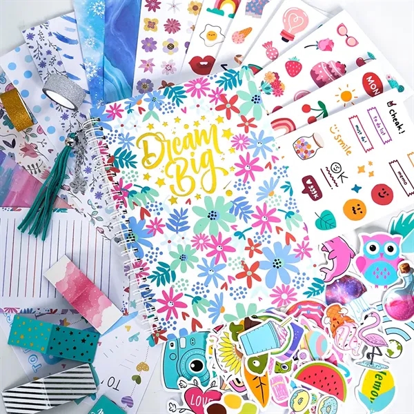 Children's Journal Sticker Stationery Set - Children's Journal Sticker Stationery Set - Image 0 of 3