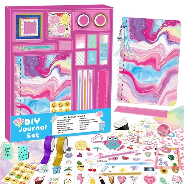Children's Journal Sticker Stationery Set - Children's Journal Sticker Stationery Set - Image 1 of 3