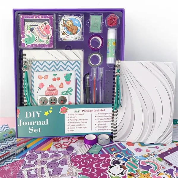 Purple Journal Gift Set - Purple Journal Gift Set - Image 2 of 2