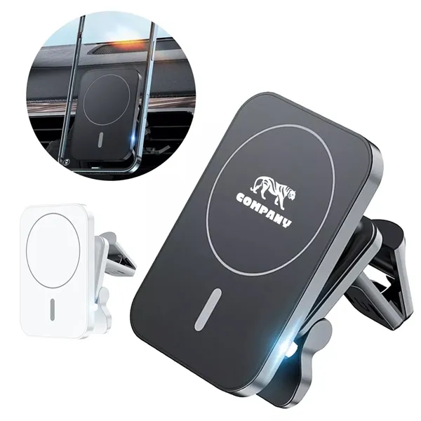 Magnetic Car Wireless Charger Mount Holder - Magnetic Car Wireless Charger Mount Holder - Image 0 of 4