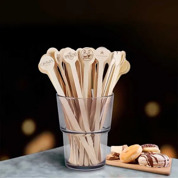 Wooden Shaped Stir Sticks - Wooden Shaped Stir Sticks - Image 1 of 12