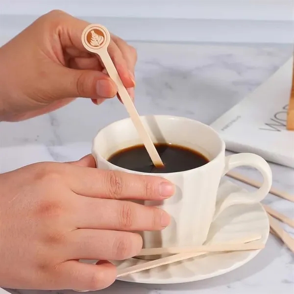 Wooden Shaped Stir Sticks - Wooden Shaped Stir Sticks - Image 5 of 12