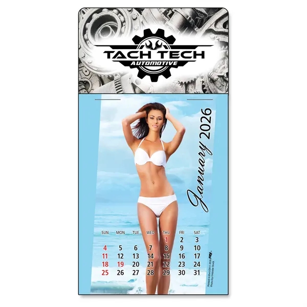 Adhesive Peel-N-Stick® Calendar - Swimsuit Pad - Adhesive Peel-N-Stick® Calendar - Swimsuit Pad - Image 0 of 3