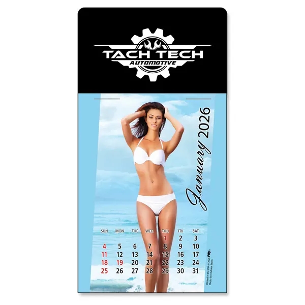 Adhesive Peel-N-Stick® Calendar - Swimsuit Pad - Adhesive Peel-N-Stick® Calendar - Swimsuit Pad - Image 2 of 3