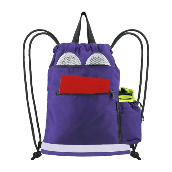 Sports Drawstring Backpack - Sports Drawstring Backpack - Image 0 of 4