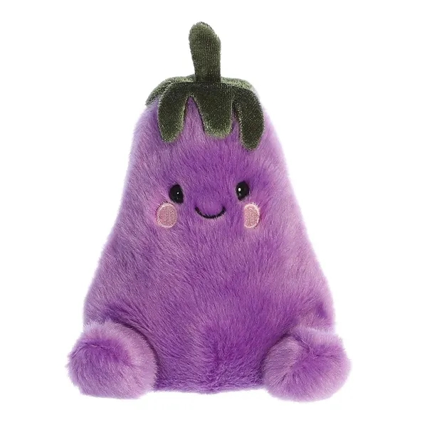 5" Eggplant Bean Bag Line Plush Toy Stuffed Animal