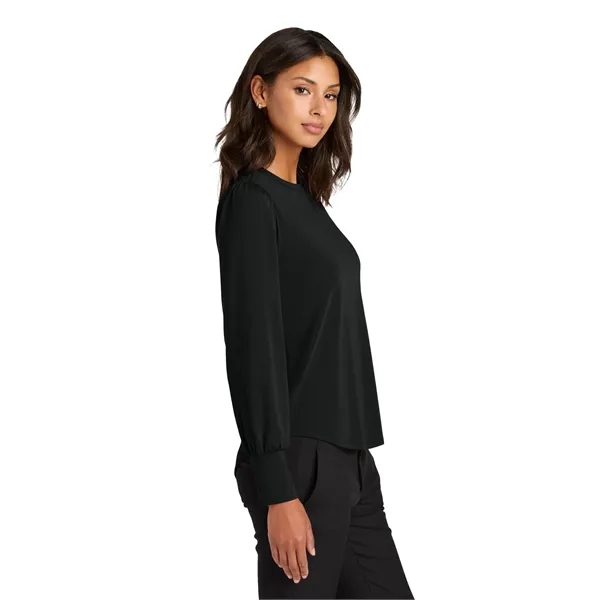 Mercer+Mettle Women's Stretch Jersey Long Sleeve Blouson Top - Mercer+Mettle Women's Stretch Jersey Long Sleeve Blouson Top - Image 2 of 19