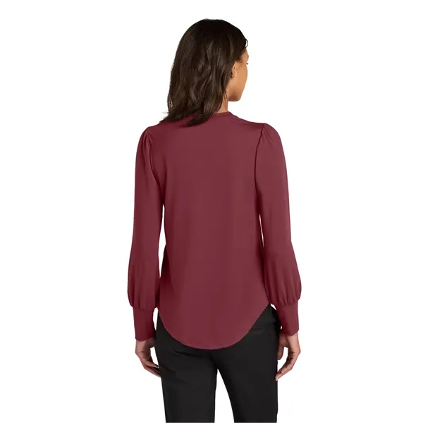 Mercer+Mettle Women's Stretch Jersey Long Sleeve Blouson Top - Mercer+Mettle Women's Stretch Jersey Long Sleeve Blouson Top - Image 10 of 19