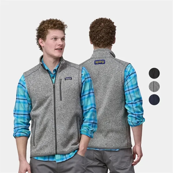 Patagonia® Better Sweater Men's Recycled Vest & Fair Trade - Patagonia® Better Sweater Men's Recycled Vest & Fair Trade - Image 0 of 9