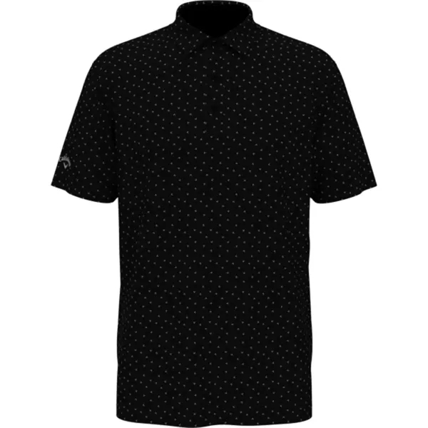 Callaway® Micro Chev Print UPF 50+ Men's Polo Shirt - Callaway® Micro Chev Print UPF 50+ Men's Polo Shirt - Image 2 of 3