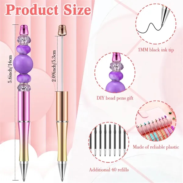 Beadable ballpoint pen - Beadable ballpoint pen - Image 1 of 5