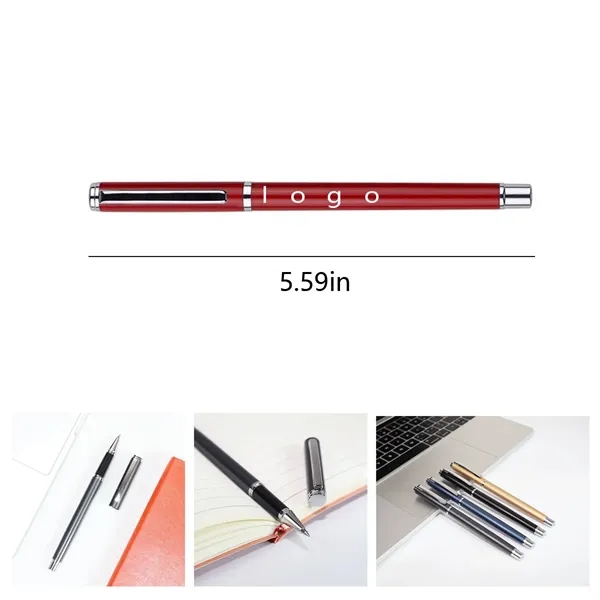 Business Neutral Metalized Signature Pen - Business Neutral Metalized Signature Pen - Image 1 of 1