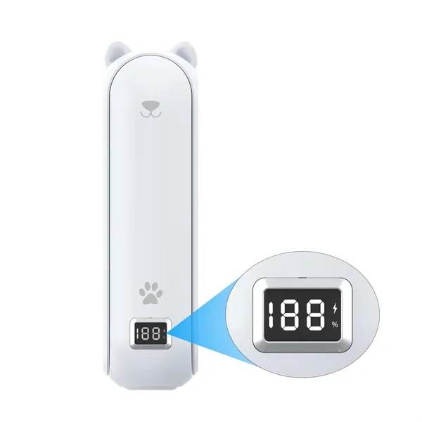 Personal Foldable Pocket Fan with Power Bank - Personal Foldable Pocket Fan with Power Bank - Image 2 of 5
