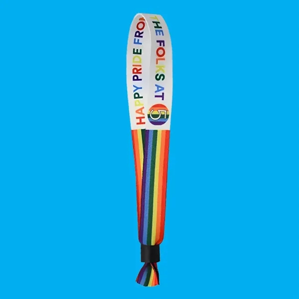 Satin Sublimated Event Wristband - Satin Sublimated Event Wristband - Image 0 of 8