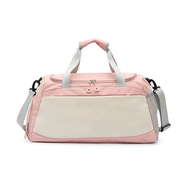 Oxford Cloth Duffle Bag With Shoe Compartment - Oxford Cloth Duffle Bag With Shoe Compartment - Image 3 of 5