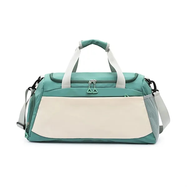 Oxford Cloth Duffle Bag With Shoe Compartment - Oxford Cloth Duffle Bag With Shoe Compartment - Image 5 of 5