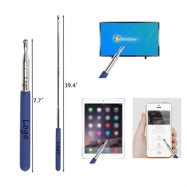 Retractable Teacher Pointer Touch Screen Pen - Retractable Teacher Pointer Touch Screen Pen - Image 1 of 1