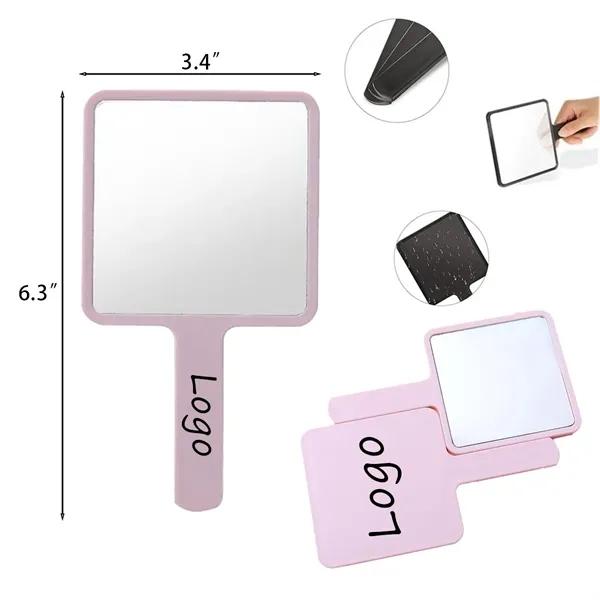 Handheld Square Makeup Mirror - Handheld Square Makeup Mirror - Image 1 of 1