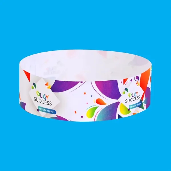 0.75" Tyvek Paper Bracelet - 0.75" Tyvek Paper Bracelet - Image 0 of 5