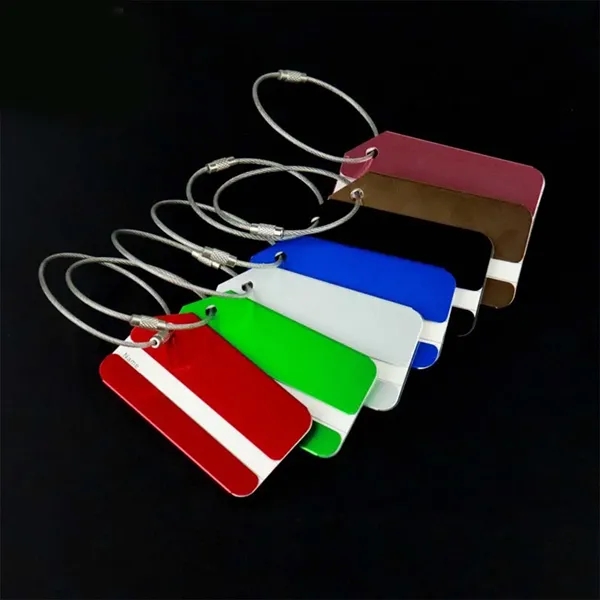 Aluminum Luggage Tag - Aluminum Luggage Tag - Image 1 of 4